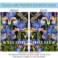thumbnail image 4 of Toland Home Garden Iris And Dragonfly Flower Welcome Flag Double Sided 12x18 Inch, 4 of 5