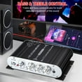 thumbnail image 2 of Audio Amplifier ST-838 2.1 Channel Subwoofer Stereo Bass Amp RMS 20Wx2+40W Class D Mini Amplifiers Media Player ,Wide Application, 2 of 6