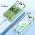 thumbnail image 2 of ShellTech Compatible for iPhone 13 Pro Case Built with Screen Protector, Lightweight and Stylish Full Body Shockproof Protective Rugged TPU Case for Apple iPhone 13 Pro 6.1 inch,Green, 2 of 7