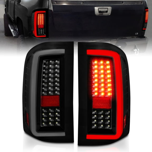 ANZO USA 311381 Tail Light Assembly Fits select: 2008-2013 CHEVROLET SILVERADO, 2007 CHEVROLET SILVERADO C1500