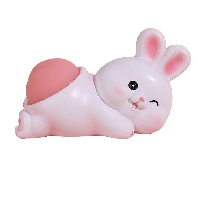 Stress Relief Toy, Portable Cartoon Animal Ornament Funny for Home Cat,Panda,Pig,Bunny