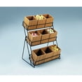 thumbnail image 3 of Cal-Mil Bamboo Box Insert - 4" L x 4" W x 4" H, 3 of 3