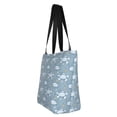 thumbnail image 2 of Vsdgher Turtle print Reusable Shopping Grocery Bags for Women Shopping with Pouch Foldable Pouch Lightweight Polyester Fabric, 2 of 6