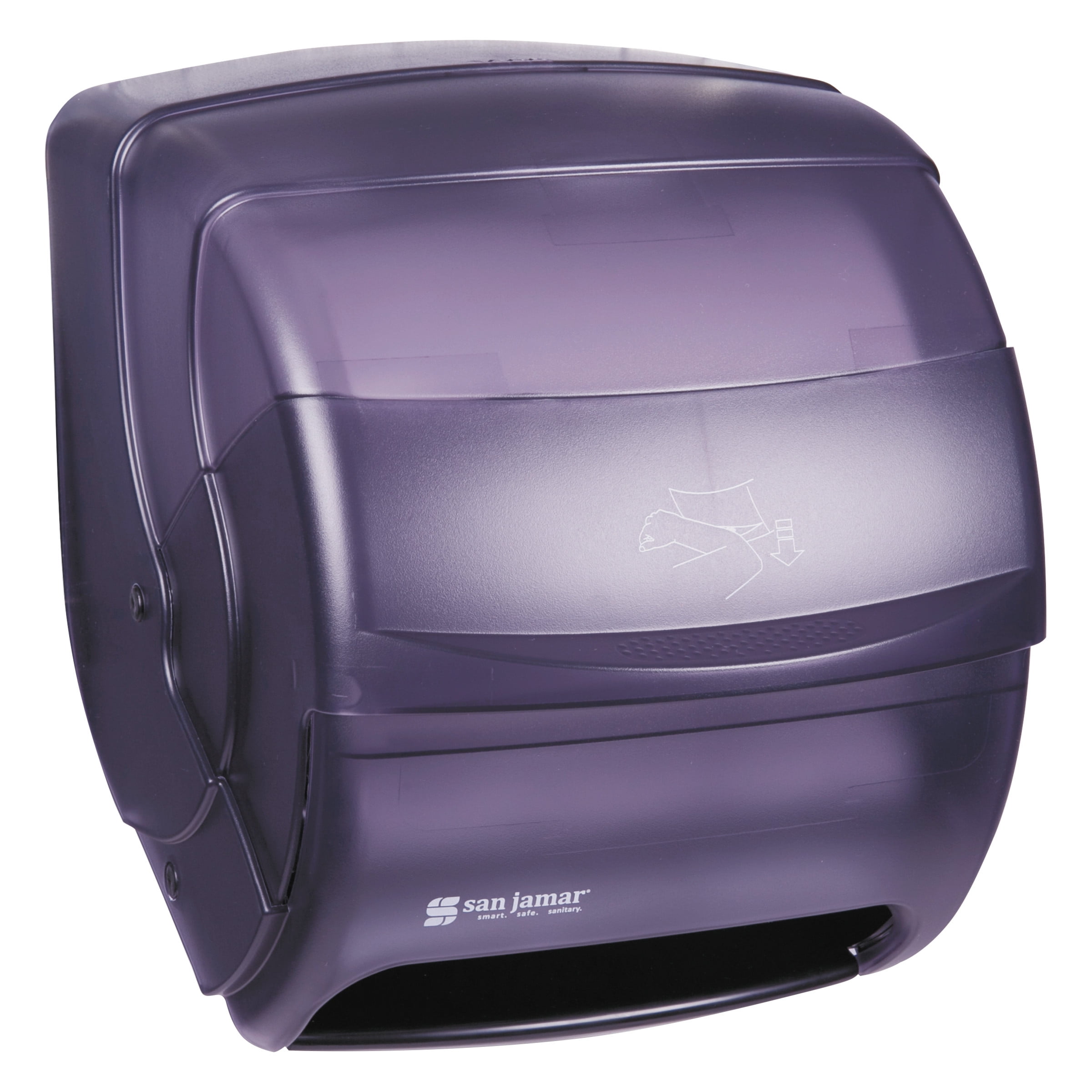 San Jamar T451XC Perforated Roll Towel Dispenser for 11 Inch Roll 13 1/4w x 4 5 