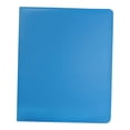 thumbnail image 4 of Carpeta para tarjetas fotográficas A5, fundas para carpetas de tarjetas, portátil, álbum portatarjetas, 4 páginas de tarjetas de bolsillo, cubierta de Azul, 4 of 8