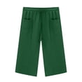 thumbnail image 4 of JIAYUE Women's Pants Calf Length Versatile Everyday Wear Comfortable Lightweight Trousers For Work Travel Stylish Bottoms For Women, 4 of 5