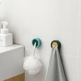 thumbnail image 3 of Self Adhesive Towel Hook Rag Storage Rack Towel Stopper Dish Cloth Hook Perforated Rag Stopper Hand Towel Storage, Household Essentials, 3 of 6