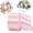 Pink, variant on Clearance Sale | 2 Inch x 25 Yards Satin Polyester Ribbon Roll for Gift Wrapping Craft Bow Wedding Holiday Decoration