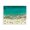 Aerial Turquoise Seashore Serenity, variant on Stupell Industries Contemporary Aerial Turquoise Shoreline Black Framed Giclee Art, 14 x 11, by Brook Page