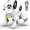 Black, variant on RC Stunt Robot Toys Dog Imitates Animals Music Dancing Handstand Push-up Follow Functions for Kids Boys Girls-Remote Control Robot Dog Toy, Programmable Smart Interactive Robotic Pets