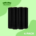 thumbnail image 4 of The Boxery- 18''X1500' Per Roll Black Stretch Wrap-4 Rolls/6000 Feet Total (65 Gauge), 4 of 6