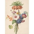 thumbnail image 3 of Henriëtte Geertruida Knip 11x14 Black Modern Framed Museum Art Print Titled - Bouquet (1793), 3 of 5