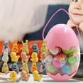 thumbnail image 2 of Huevos de Pascua de plástico Yotijar 18 Uds decoraciones multicolores, 2 of 10