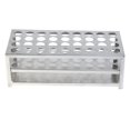 thumbnail image 2 of Estante de de Aluminio para La Prueba de Laboratorio - 15.5mm agujeros 155 mm agujeros Sunnimix Rack de tubo de ensayo, 2 of 8