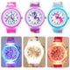 thumbnail image 2 of 2022 nuevo diseño de unicornio Flash reloj para niños con luces jalea correa suave dibujos animados Pony reloj niño niña niños relojes de cuarzo reloj Gao Jinjia LED, 2 of 2