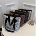 thumbnail image 3 of LinYooLi Quilted Bags for Women Puffy Tote Bag Quilted Purse Trendy Purses for Women Quilted Tote Bag, 3 of 7
