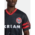 thumbnail image 4 of Scream Ghostface Men's and Big Men's Front Back Graphic Soccer Jersey with Short Sleeves, Sizes XS-3XL, 4 of 5