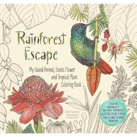 RAINFOREST ESCAPE: MY IS? AND ANIMAL, EXOTIC FLOWE