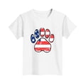 thumbnail image 4 of Afuyipoi Boys USA Flag Tees,Short Sleeve Independence Crew Neck 4th of July Shirts White 12-13T, 4 of 5