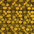 thumbnail image 1 of Ahgly Company Machine Washable Indoor Square Abstract Yellow Modern Area Rugs, 7' Square, 1 of 4