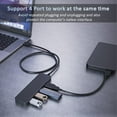 thumbnail image 3 of USB 3.0 Hub 4-Port USB Hub USB Splitter USB Expander for Laptops Flash Drive HDD, 3 of 8