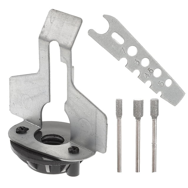Shisuyan Chainsaw Sharpening Attachment Kit Impact Driver Bit Set 1 Set 2.8x2.4x2 In
