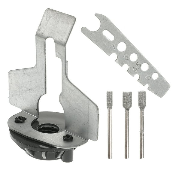 HEATSHAKING Chainsaw Sharpening Attachment Kit Chainsaw Garden Tools 1 Set 2.8x2.4x2 In