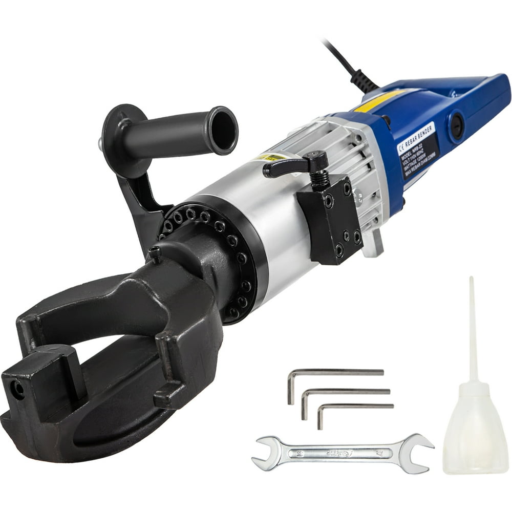 VEVOR Electric Hydraulic Rebar Bender, 1.2KW 0.9inch 22mm Hand Held