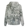 thumbnail image 7 of Povozer Girl's Graphic Camo Hoodie Toddler Clothes For Girls,Kids Girls Long Sleeve Sweatshirts Casual Drawstring Hooded Pullover Tops Trendy Fall Outwear Coat With Pockets Size 11-12 Years,Grey, 7 of 7