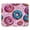 Multicolor 3, variant on PhooArto Comfortable Mouse Pad Solar System Galaxy Astronomy Universe Desktop Mousepad , 21 x 25 cm Mouse Mat, Non-Slip Rubber Base, Improves Speed and Precision