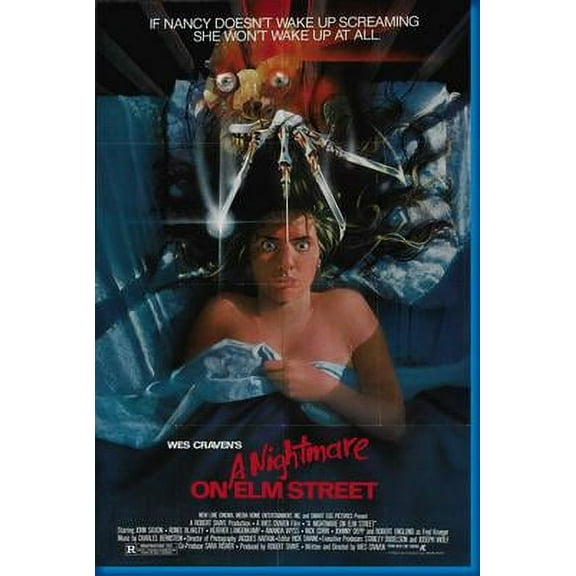 Nightmare On Elm Street Movie Poster 16x24 Unframed, Age: Adults Best Posters