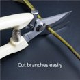 thumbnail image 4 of Justharion 2 Pieces Stainless Steel Branch Shear Portable Replacement Polished Anti-rust Trimming Pruner Tool Accessories, 4 of 6