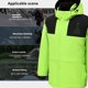 thumbnail image 5 of Chaquetas y abrigos casuales de manga larga con capucha, con USB, temperatura constante, calefactables, resistentes al viento, talla grande, para hombre y mujer, invierno, 4 unidades, 5 of 8
