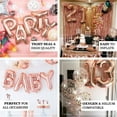 thumbnail image 3 of Efavormart Rose Gold 16" tall Alphabet Letters / Number Foil Balloons Party Wedding Decorations Graduation New Year Party- F, 3 of 7