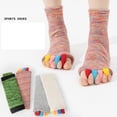 thumbnail image 4 of 5-Toe Socks for Men & Women – Breathable Cotton Athletic Toe Socks, Anti-Blister & Moisture Wicking for Running, Yoga, Hiking & Daily Comfort, 4 of 6