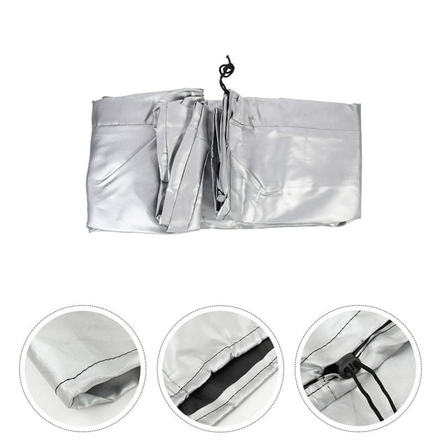 Homoyoyo Snow Plow Accessories Snow Blower Cover Silver 1Pack for Outdoor Storage