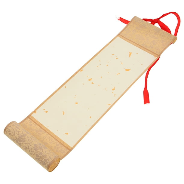 1 rollo de papel de pintura china, papel de pergamino para caligrafía, papel de pergamino para caligrafía china