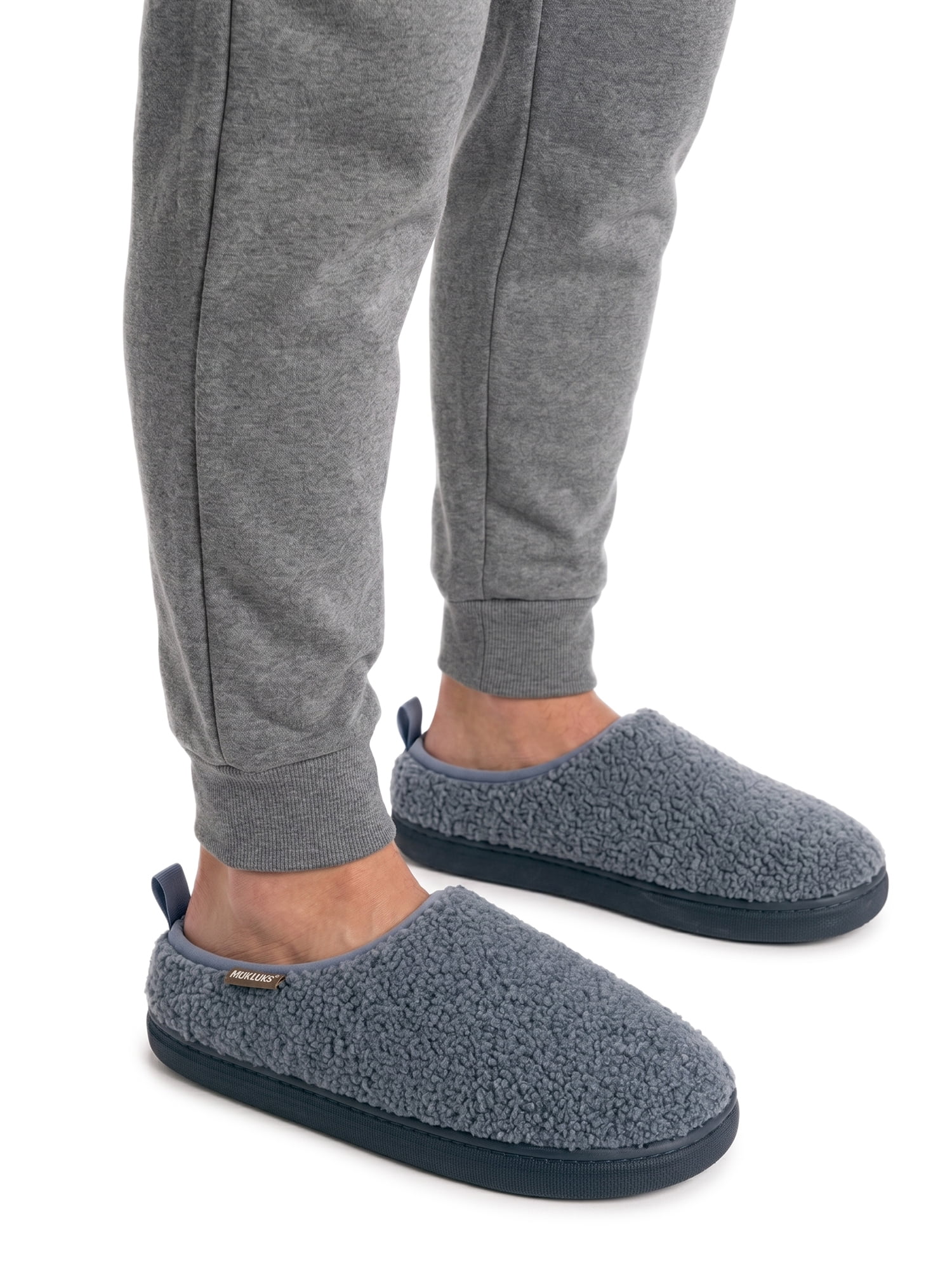 MUK LUKS Men's Cozy Clog Slippers