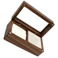thumbnail image 1 of Wood Jewelry Box Storage Case Organizer with Lid Keepsake Decorative Box Box Holder Ring Beige, 1 of 8