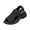 Black, variant on Water Shoes for Women 2026, Orthopedic Open-Toe Sport Sandals, Arch Support Slip-On Shoes, Knit Cushioned Non-Slip Summer Beach Sandals Black