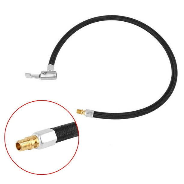 60cm Car Tire Valve Connect Pipe Chuck Inflator Air Pump Extension