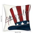 thumbnail image 2 of Fwttom 4Th of July Decorations, 4Th of July Cushion Covers Star Flag Patriotics Cushion Covers 4Th of July Decor for for Sofa Bedroom Home Decor, 2 of 6