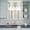 Beige, variant on 3 Piece Kitchen Curtains and Valances Set Sage Green White Ombre Cafe Curtains 24 Inch Length Minimalist Gradient Farmhouse Valance & Tier Curtain for Living Room Bedroom Window 54"x18"+27"x24"*2