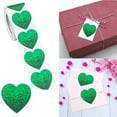 thumbnail image 2 of HCTSHG 500 Pieces 1.5 Inch Valentine's Day Stickers Roll - Green Heart Stickers Self-Adhesive Love Decorative Seal Labels for Valentines Day or Wedding Decorations Accessories Party Favor Supplies, 2 of 7