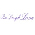 thumbnail image 3 of Accueil Citation "Amour Rire en Direct" 16Colors Amovible Autocollant Mural Décor Cadeau, 3 of 5