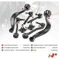 thumbnail image 2 of A-Premium Front Suspension Kit Control Arm Ball Joint Tie Rod End Compatible with BMW E53 Series X5 2000 2001 2002 2003 8-PC Set, 2 of 8