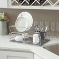 thumbnail image 1 of 2-Tier 3 Piece Steel Dish Drainer, 1 of 4
