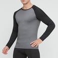 thumbnail image 3 of YUGYXL Men's UPF 50+ Long Sleeve Rash Guard Shirts Quick Dry Swim Shirts Workout Running Top Lightweight Gray L, 3 of 8