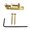 Gold, variant on Electric Guitar Bridge Split Type Brass Guitar Bridge Designs for Enhanced Tone Clarities and Easy Installation
