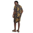 thumbnail image 2 of Cloudstyle Men's Print Matching Set (Short Sleeve Shirt + Shorts), Summer Fashion Outfit for Beach Vacation & Casual Wear, 2 of 7